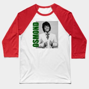 Donny Osmond - New Retro Aesthetic Fan Art Baseball T-Shirt